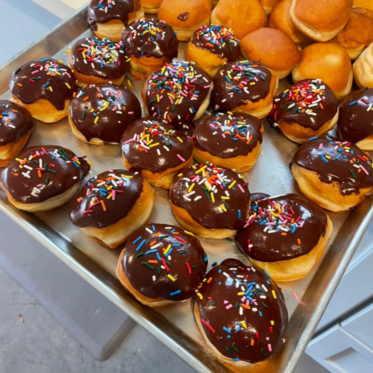 Chocolate Icing with Sprinkles