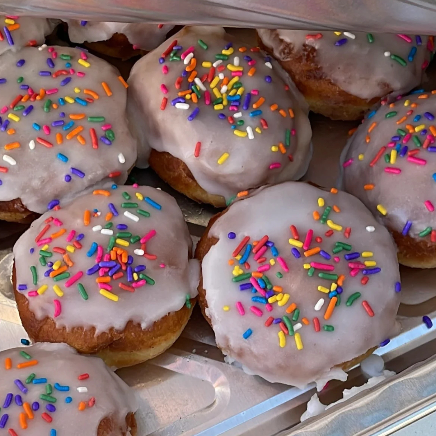 Vanilla Icing with Sprinkles