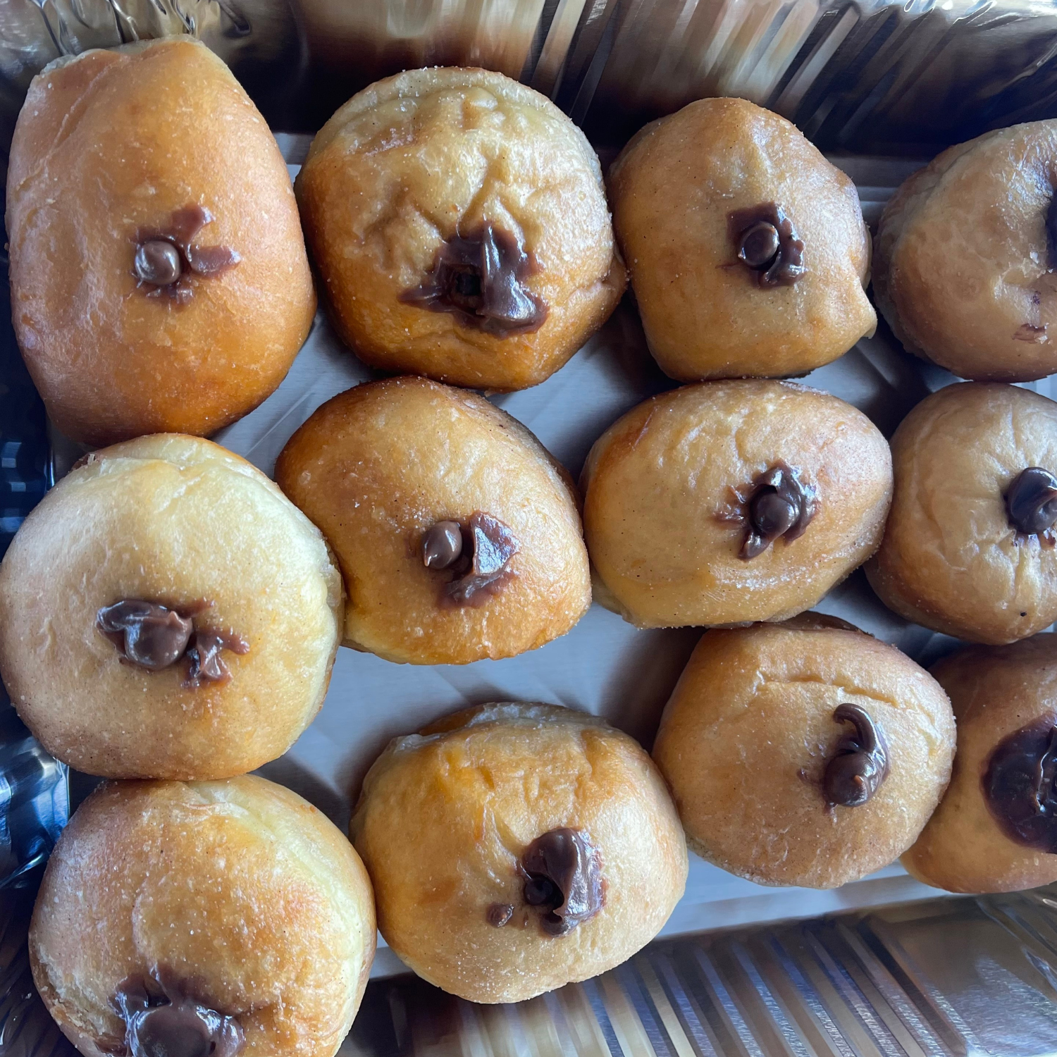Chocolate-Filled Donuts